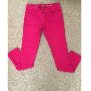 579 Pink Skinny Jeans